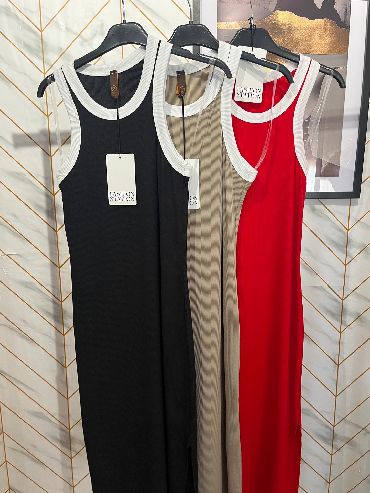 Vestido largo básico