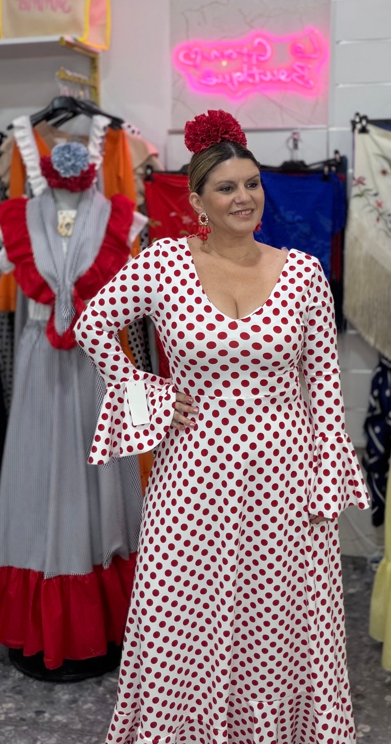 Bata rociera lunares Rocio