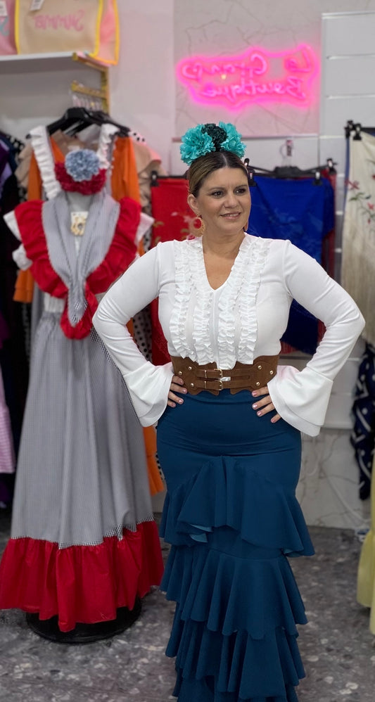 Falda rociera Alejandra