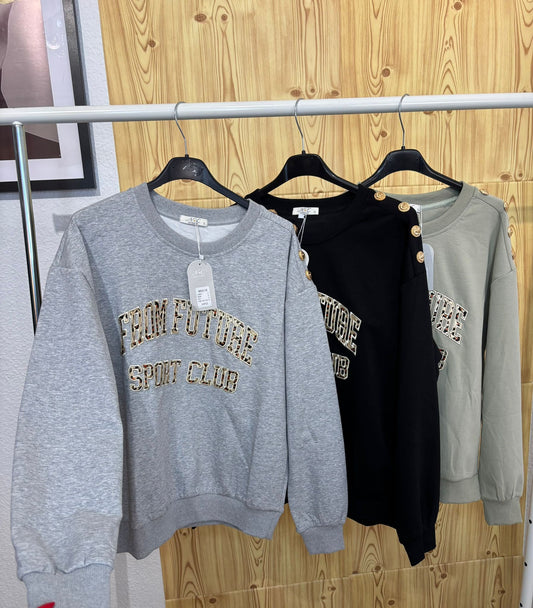 Sudaderas botones