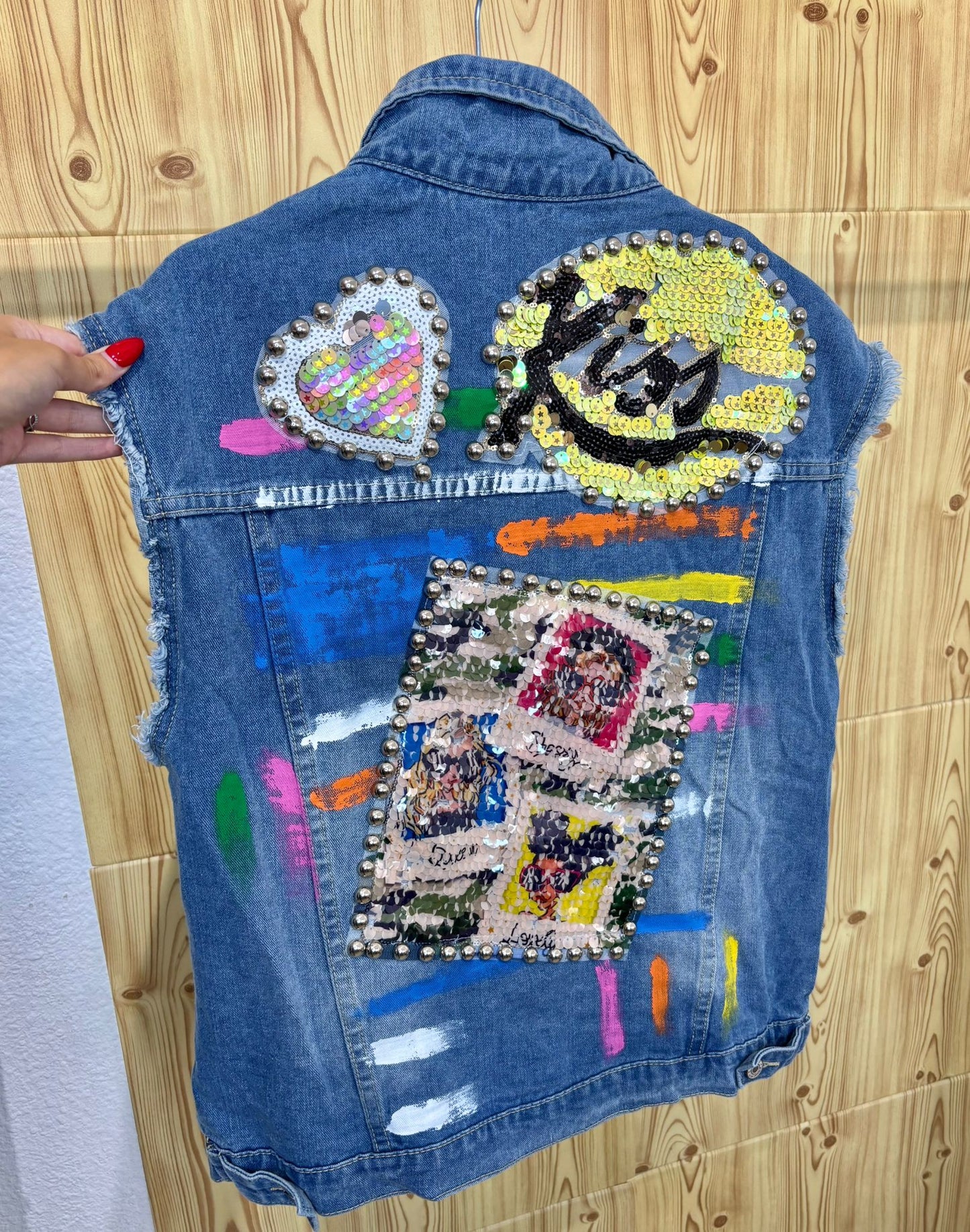 Chaqueta vaquera fantasia