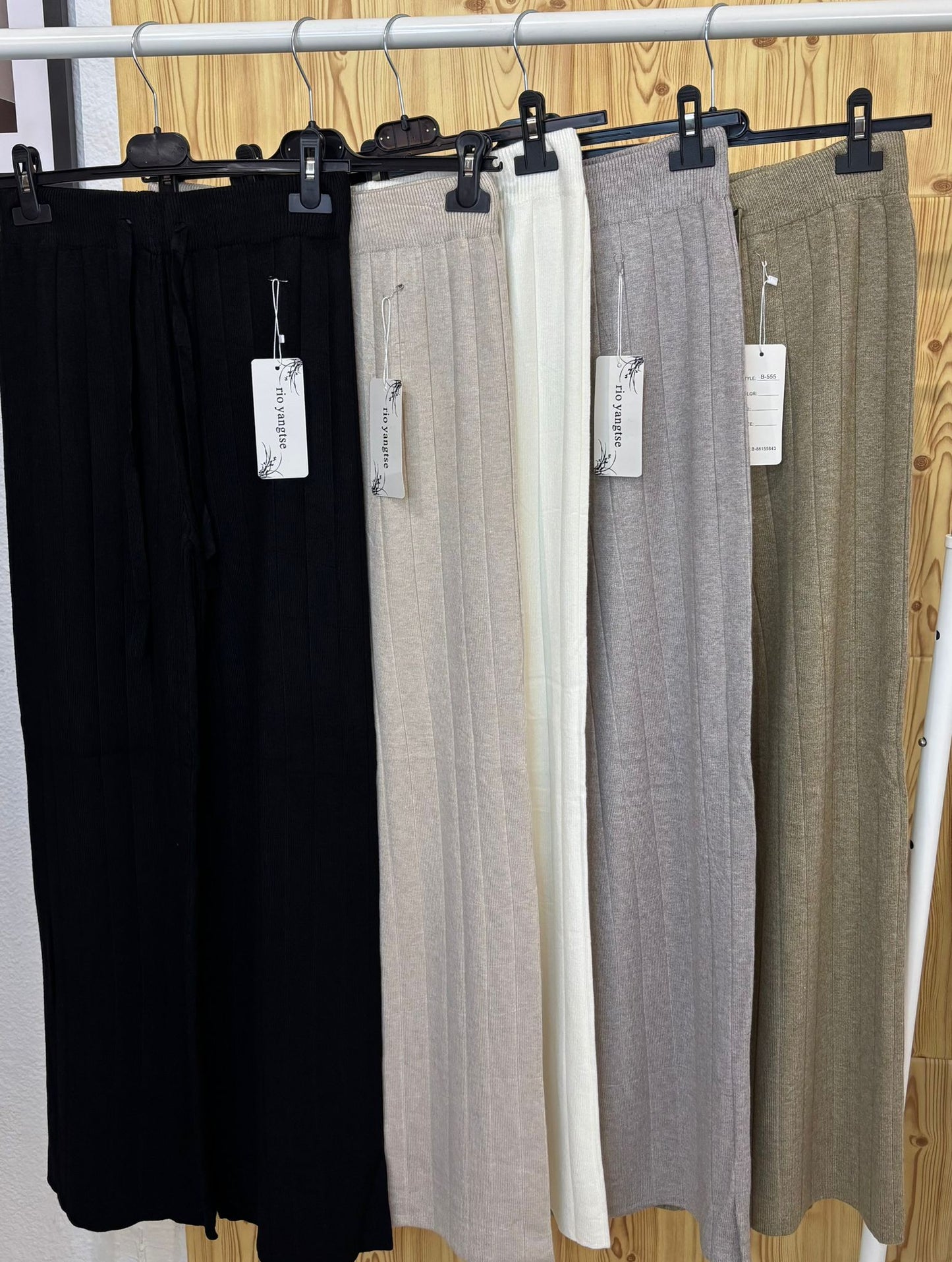 Pantalon lana fina