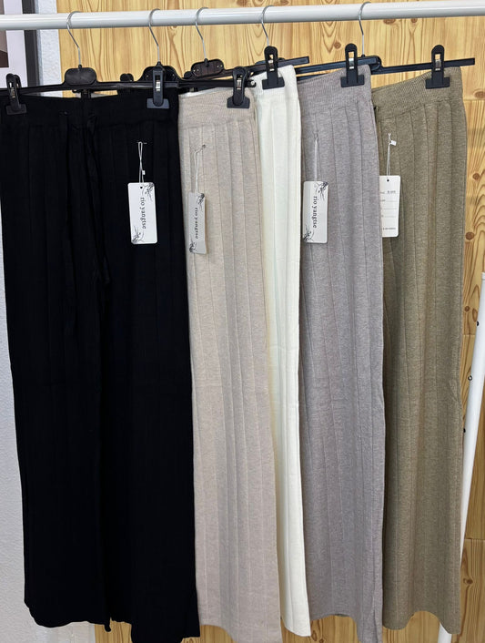Pantalon lana fina