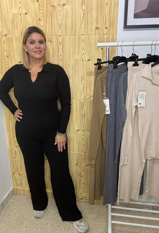 Conjunto canalé polo