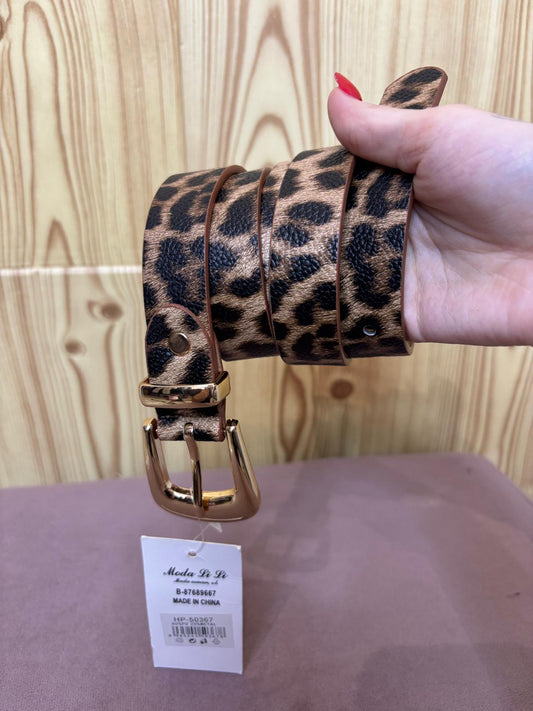 Cinturones animal print