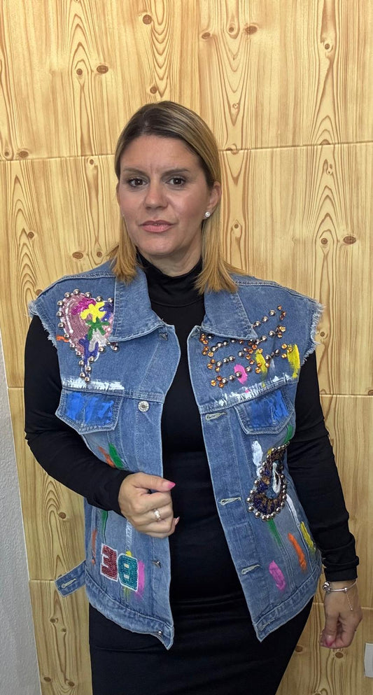 Chaqueta vaquera fantasia