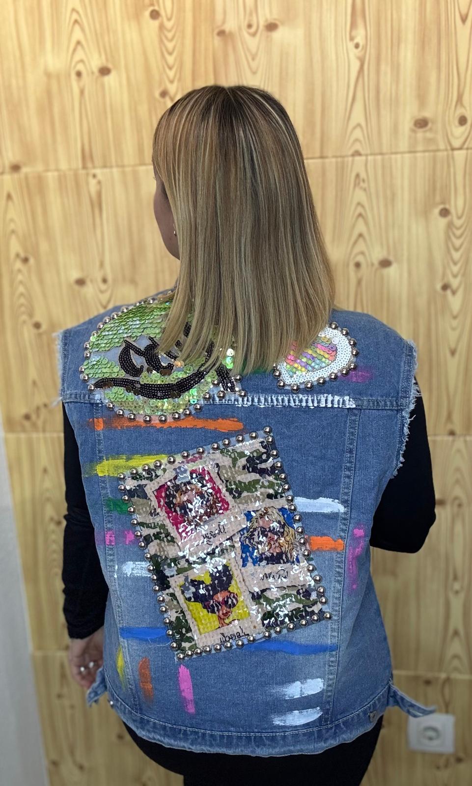 Chaqueta vaquera fantasia